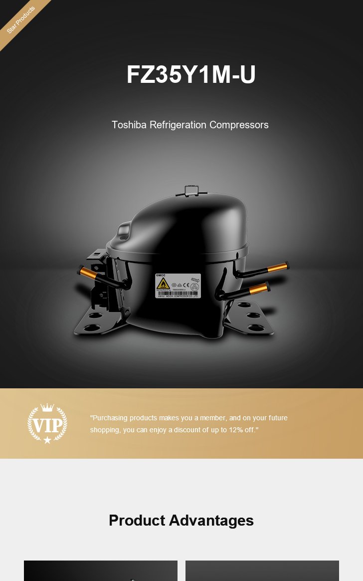 Toshiba Compressor FZ35Y1M-U, technical parameters pdf, structure diagram